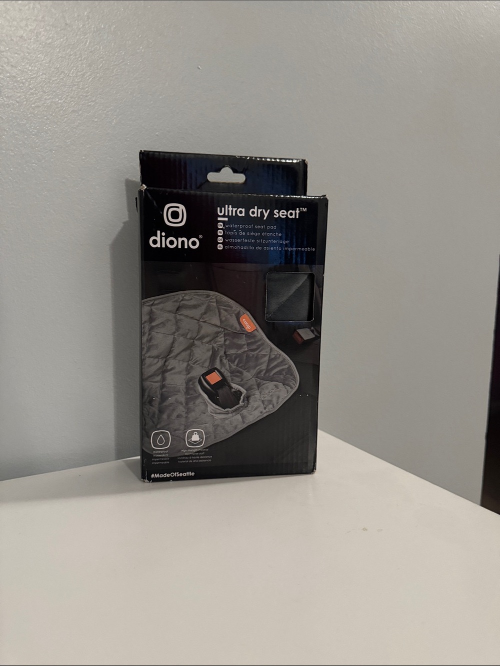 Diono Ultra Dry Seat Waterproof Car Seat Protector - Gray